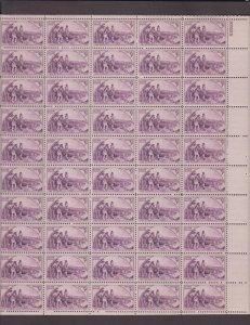 US, 904, KENTUCKY, FULL SHEET, MINT NH, 1940'S COLLECTION