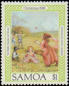 Samoa #656-659, Complete Set(4), 1985, Never Hinged