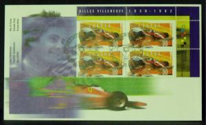 3271   Canada   FDC's   # 1647-48   PB   Gilles Villeneuve      CV$ 14.50