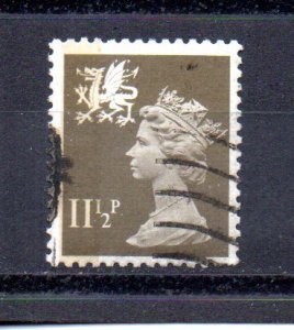 Great Britain - Wales WMMH16 used (B)