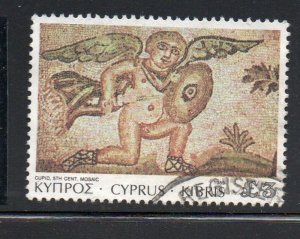 Cyprus Sc 751 1989  £3 Cupid stamp used