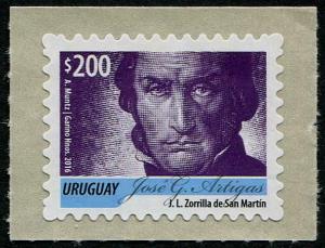 HERRICKSTAMP NEW ISSUES URUGUAY Sc.# 2557 Antigas 2016 $200 Self-Adh.