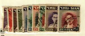 Thailand #264-73 used