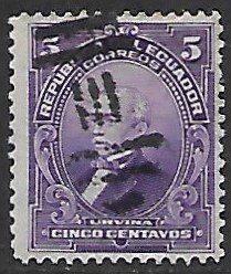 Ecuador # 207 - President Urvina - used.....{BRN18}