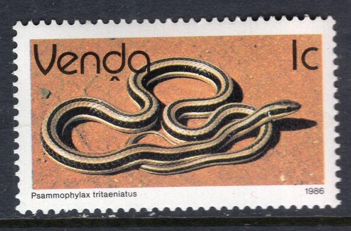 South Africa Venda 128 Snake MNH VF