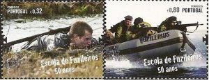 Portugal 2011 MNH Stamps Scott 3323-3324 Army Soldiers Marine Corps