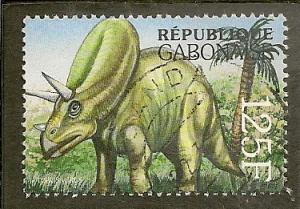 Gabon     Scott  1002    Dinosaur       Used