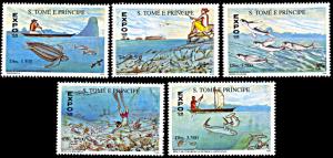 Saint Thomas and Prince 1326-1330, MNH, Lisbon EXPO '98 the Oceans World's Fair