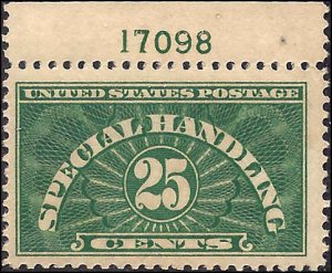 QE4 Mint,OG,XXLH... SCV $20.00... Plate# single