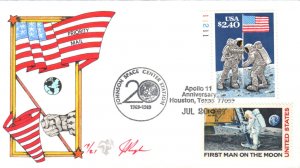 #2419 First Moon Landing Combo Plate Pugh FDC