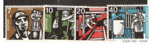 Germany B356-B359 Set Mint hinged