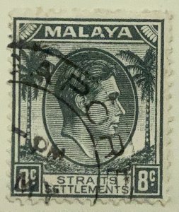 AlexStamps STRAITS SETTLEMENTS #243 VF Used 