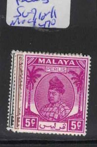 Malaya Perlis SG 7, 10-11 MOG (5gzh) 