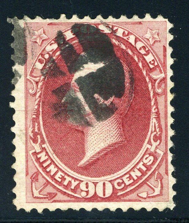 UNITED STATES SCOTT# 155 PERRY USED MUTE CANCEL AS SHOWN