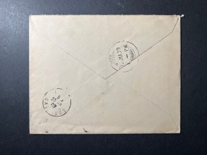 1907 Yemen Cover to France via Aden