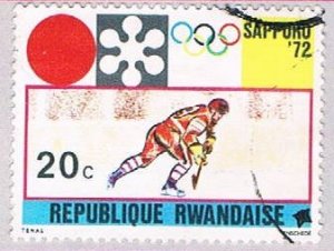 Rwanda 436 Used Ice Hockey 1972 (BP2959)