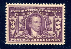 US SCOTT #325 MINT-XF-SUPERB-OG-NH GRADED 95 W/ PSE CERT SMQ $1,250 (3/21/24 GP)