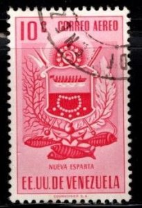 Venezuela - #C537 Arms of Nueva Esparta - Used