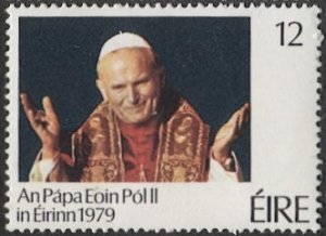 IRELAND 1979 Sc 456 Mint NH  -  Pope John Paul II
