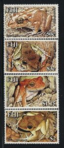 Fiji MNH Sc  1080-83  Mi 1148-51  Frogs