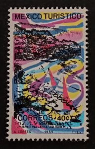 Mexico 1969 Puerto Vallarta Tourism 40c postal MNH  perfect condition as seen