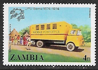 Zambia # 127 - Mobile Post-van - MNH.....{BE14}