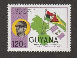 1986 Guyana Scott Catalog Number 1506 Mint Never Hinged