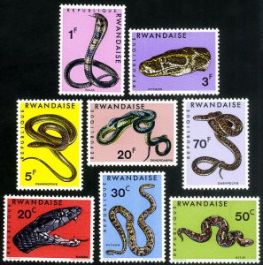 Rwanda Stamps MNH XF Snake Set