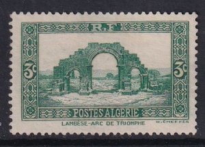 Algeria  #81  used  1936  Arch of triumph 3c