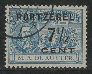 Netherlands Scott # J35, used