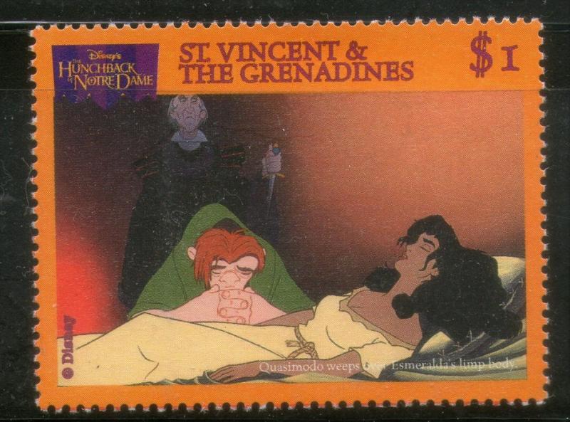 St. Vincent 1996 Disney´s THE HUNCHBACK of NOTRE DAME Sc 2369 Walt Disney An...