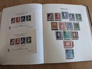 Austria Postwar Collection Graz Renner Sheets Birds Kids MNH + Many Used G105674