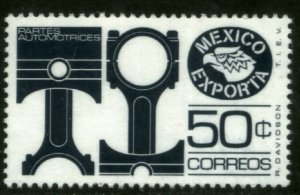 MEXICO EXPORTA 1112a, 50¢. PISTONS PAPER 1. MINT, NH. VF.