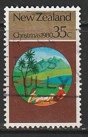 1980 New Zealand - Sc 717 - used VF - 1 single - Picnic