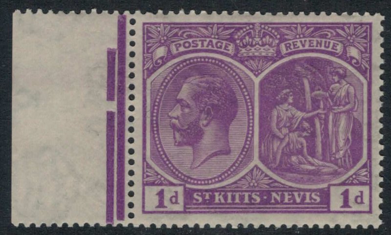 St, Kitts-Nevis #39* NH  CV $7.50