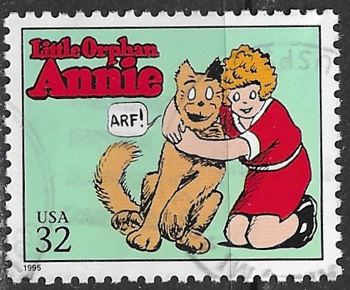 US ~ Scott # 3000j ~ Used  ~ Little Orphan Annie