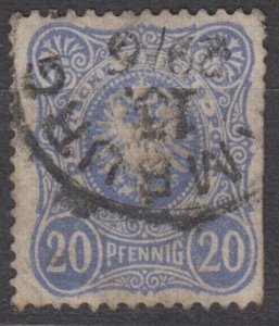 Germany Scott #40 1880 Used