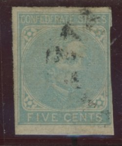 Confederate States #7 Used Single