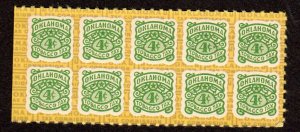 Oklahoma State Revenue, Tobacco SRS # T66 MNH Lot 230720 -03