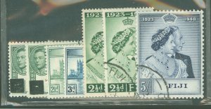 Fiji #136-40 Used Single (Complete Set)