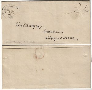 1837 Stampless Williamsport to Hagers-Town, Maryland - H1079