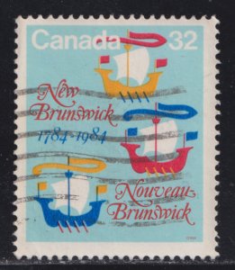 Canada 1014 Lymphad Sailing Vessels 32¢ 1984