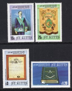 St Kitts 169-172 MNH VF