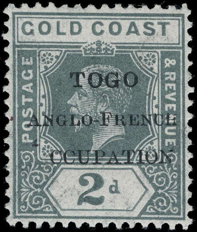 Togo Scott 68V5 Gibbons 36f Never Hinged Stamp