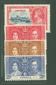 Antigua #77/81-3 Unused Single (Complete Set)