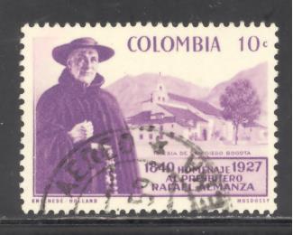 Colombia Sc # 695 used (DT)