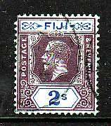 Fiji-Sc#104- id9-used 2sh KGV-1927-