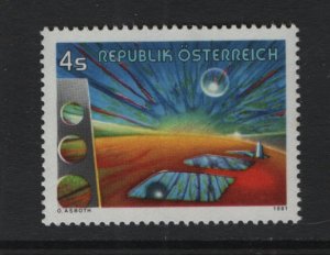 Austria  #1194  MNH 1981  between the times by Asboth