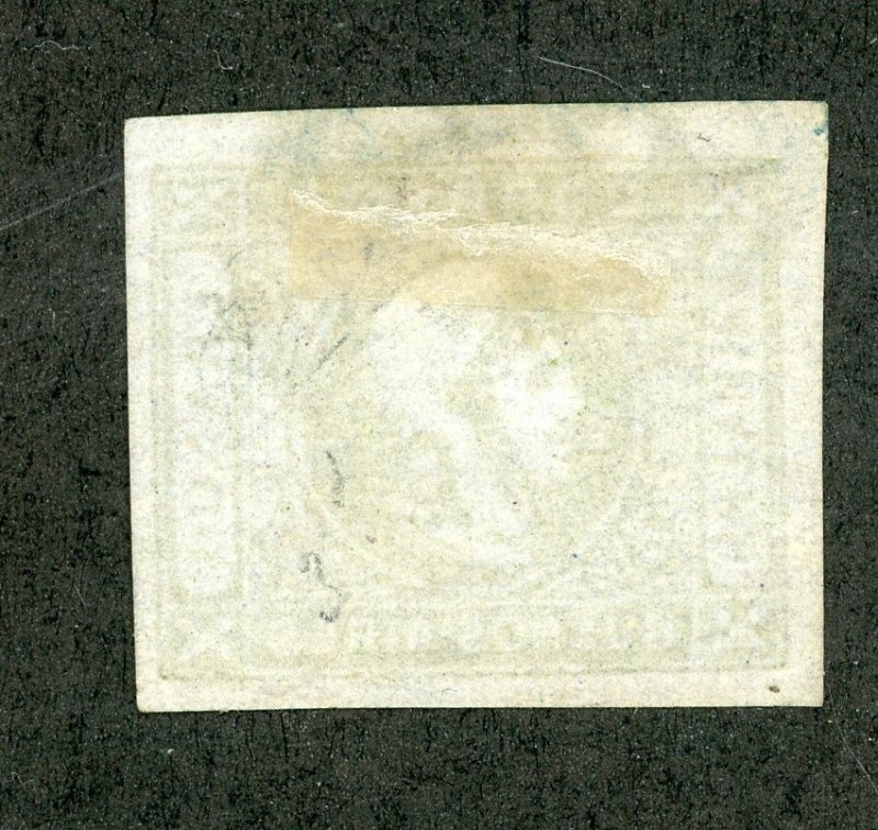 ARGENTINA SCOTT# 9 M# 9 USED THIN AS SHOWN