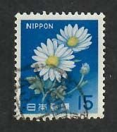 Japan; Scott 881; 1972; Used; Flowers